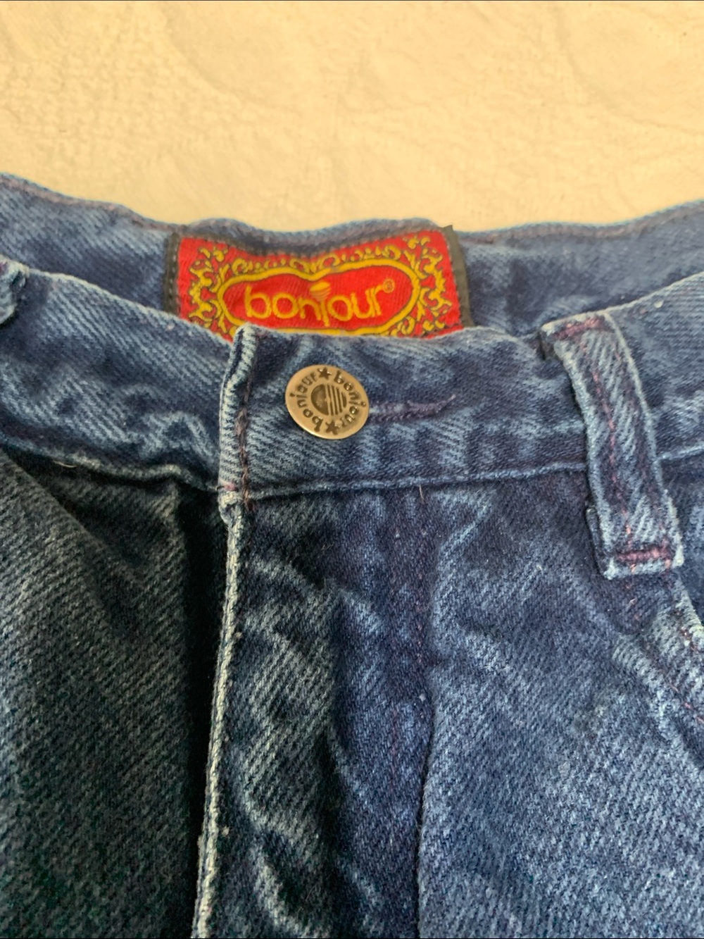 Bonjour Vintage 90’s High Waisted Denim Jeans